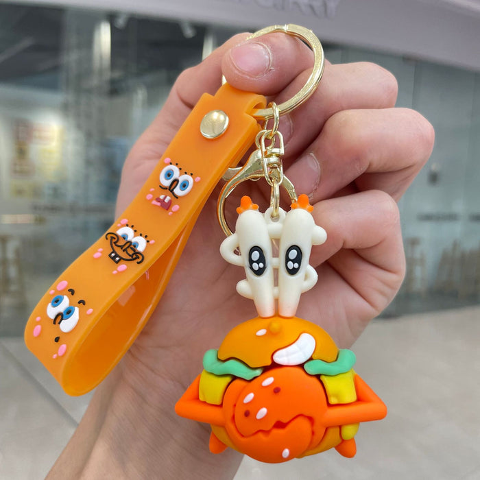 Wholesale Cartoon Coin Purse Doll PVC Keychain JDC-KC-YaoP006