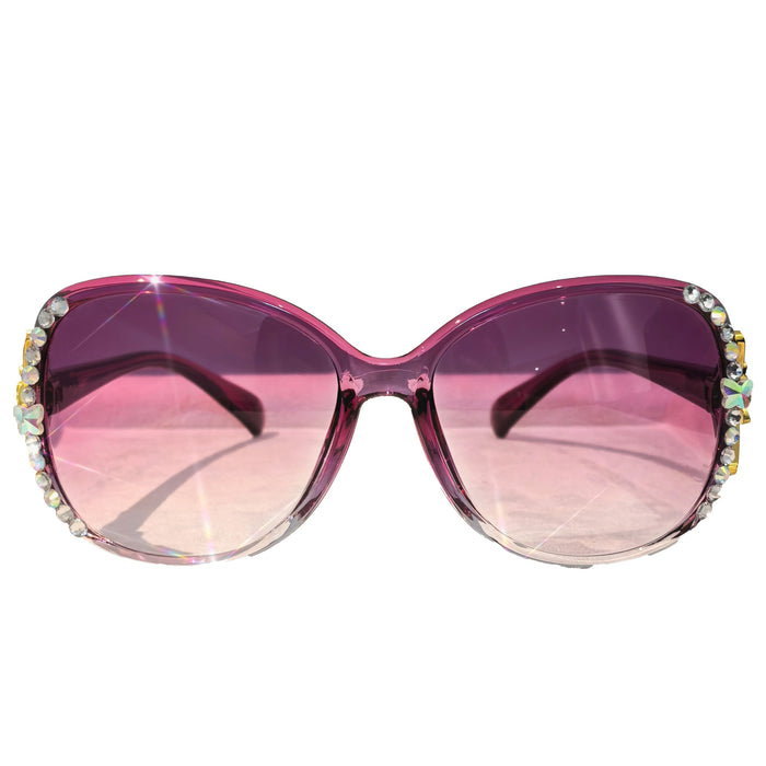 Wholesale Diamond studded sunglasses, UV resistant, personalized and fashionable sunglasses