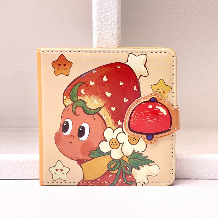 Wholesale Cute Cartoon PU Leather Journal with Gold Foil Laser Stars M5 Magnetic Snap Full-Color Pages
