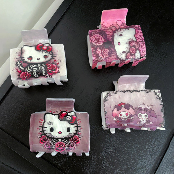 Wholesale Dark Wind Series Cartoon Cat Hair Clips