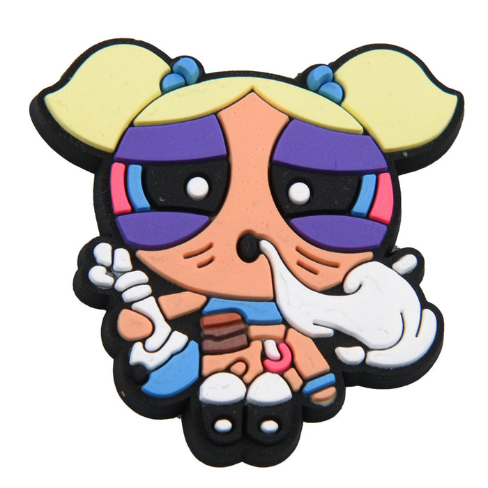 Wholesale 50pcs Cute cartoon Shoes Charms