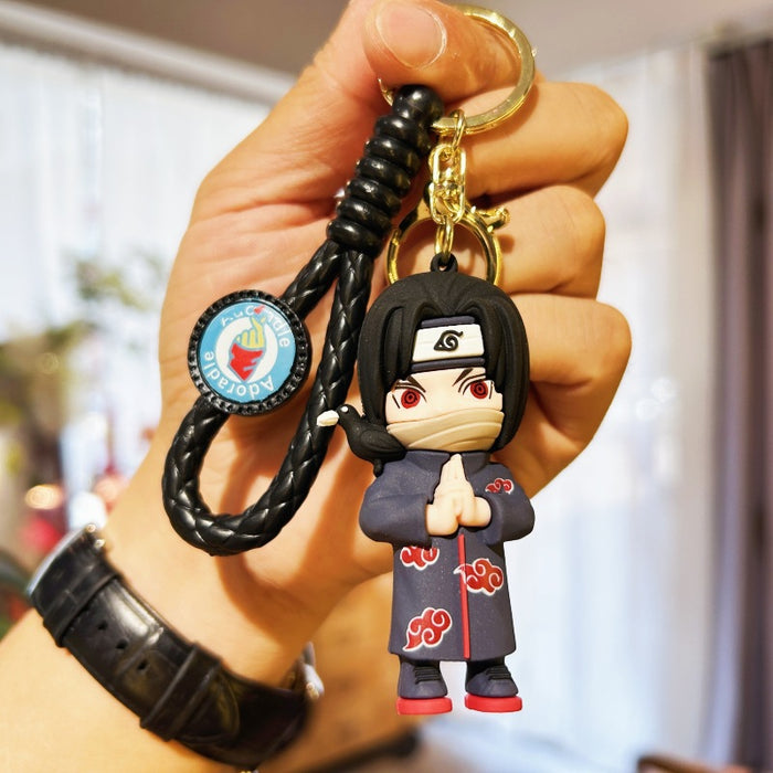 Wholesale PVC Cartoon Doll Keychain JDC-KC-WuYi146