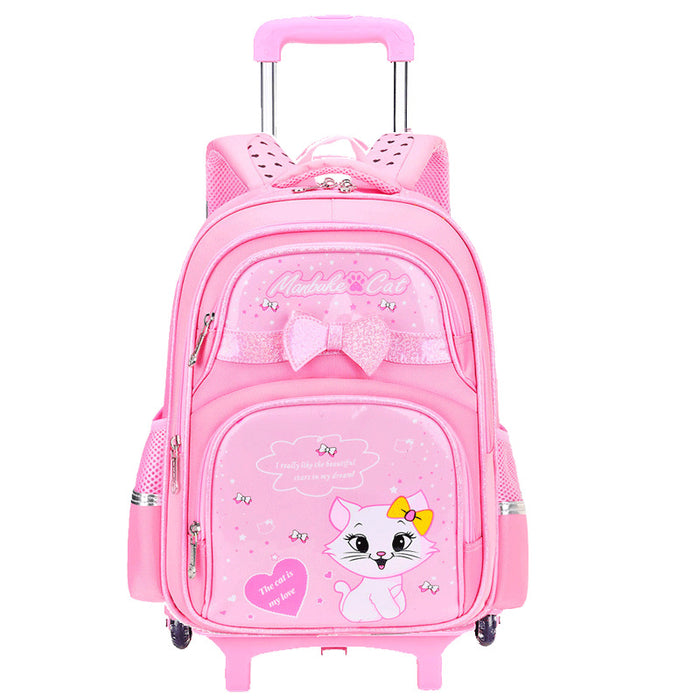 Wholesale Children's Oxford Cloth Cartoon Trolley Backpack JDC-BP-Bafn005