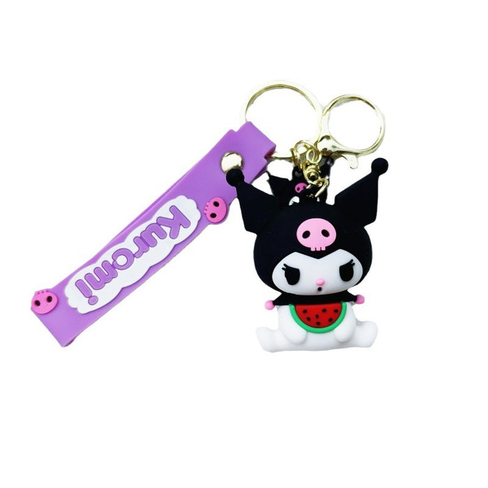 Wholesale PVC Cartoon Doll Keychain JDC-KC-WuYi027