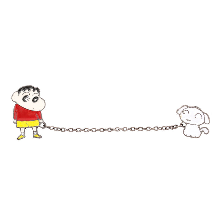 Wholesale Cute Cartoon Brooch Metal Pin Set Dinosaur And Character Designs Fashion Jewelry Accessory For Party Resale