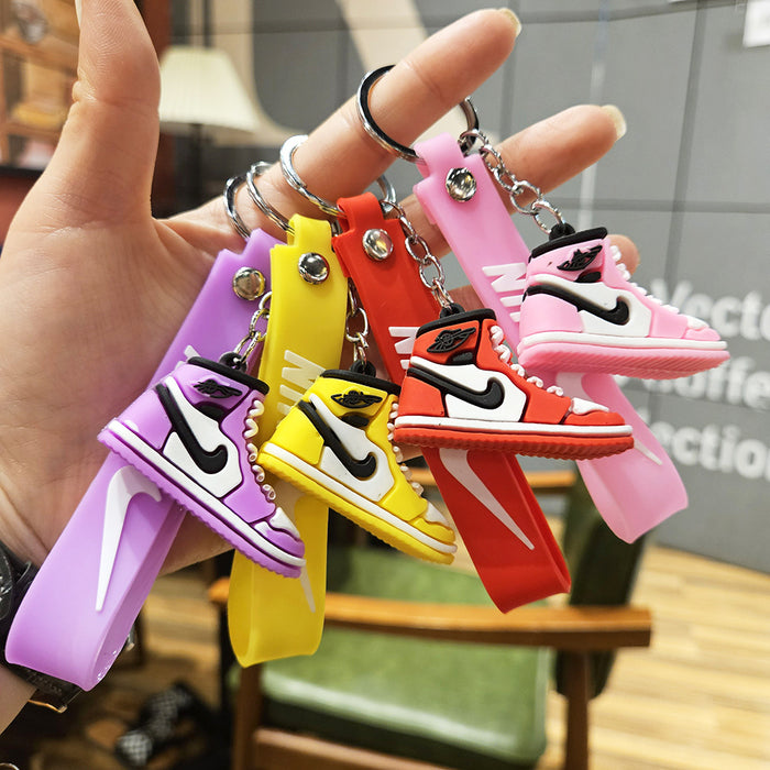 Wholesale Silicone Shoe 3D Keychain JDC-KC-YiZhuo002