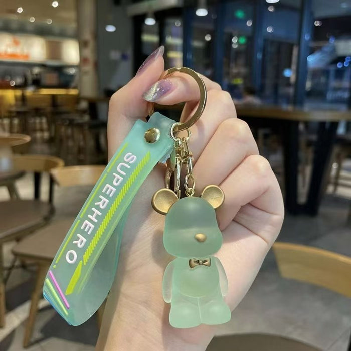 Wholesale Cartoon keychain cute key pendant car bag decoration