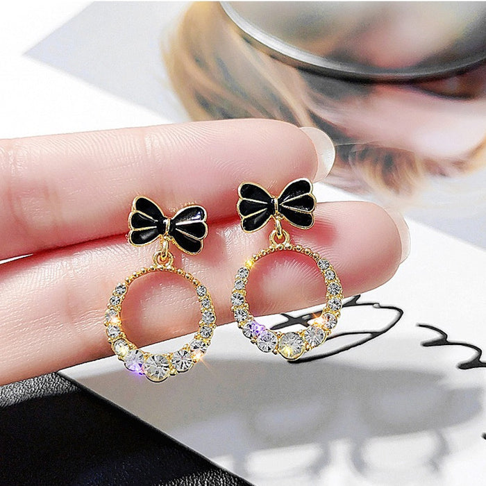 Wholesale Pearl Cube Alloy Earrings JDC-ES-SM003