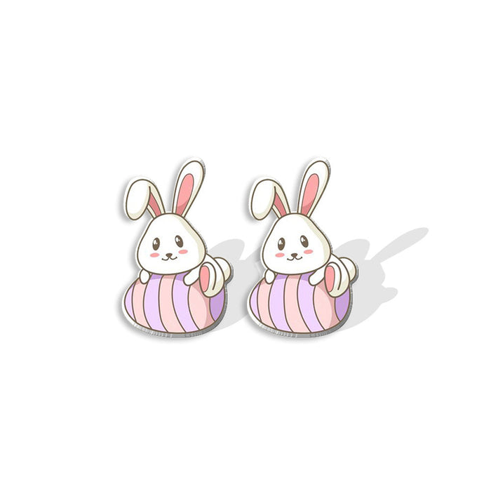 Wholesale Earrings Acrylic Cute Cartoon Animation (M) JDC-ES-XiangL064