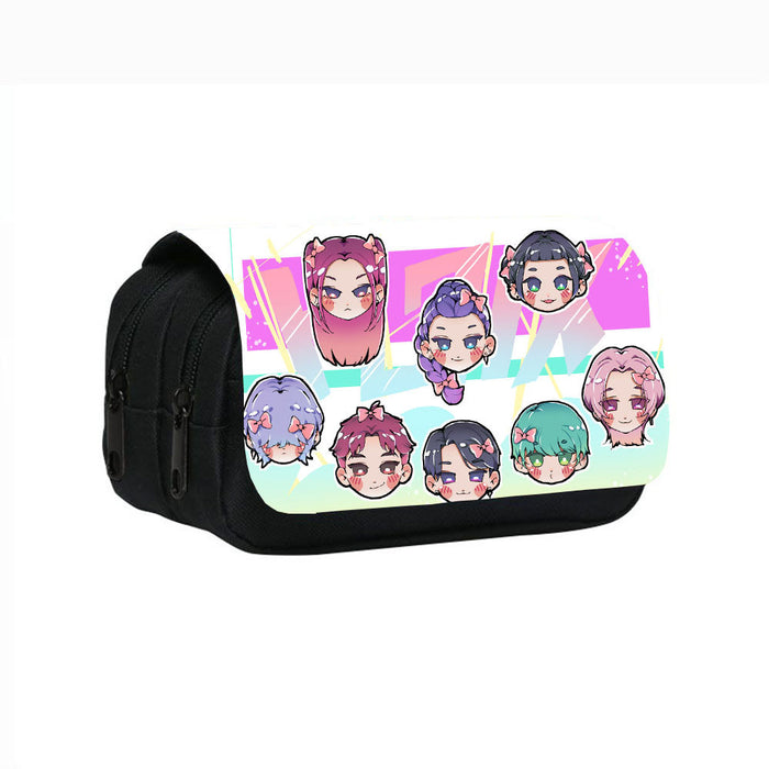 Wholesale Double-layer pencil case KPop pencil case