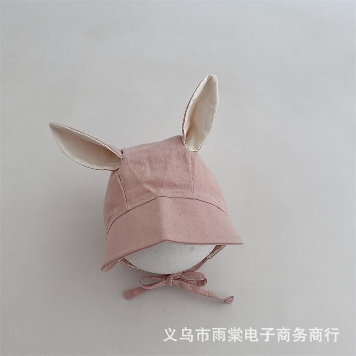 Wholesale Baby Hat Thin Cute Rabbit Ear  Ear Protection Hat Concave Shape