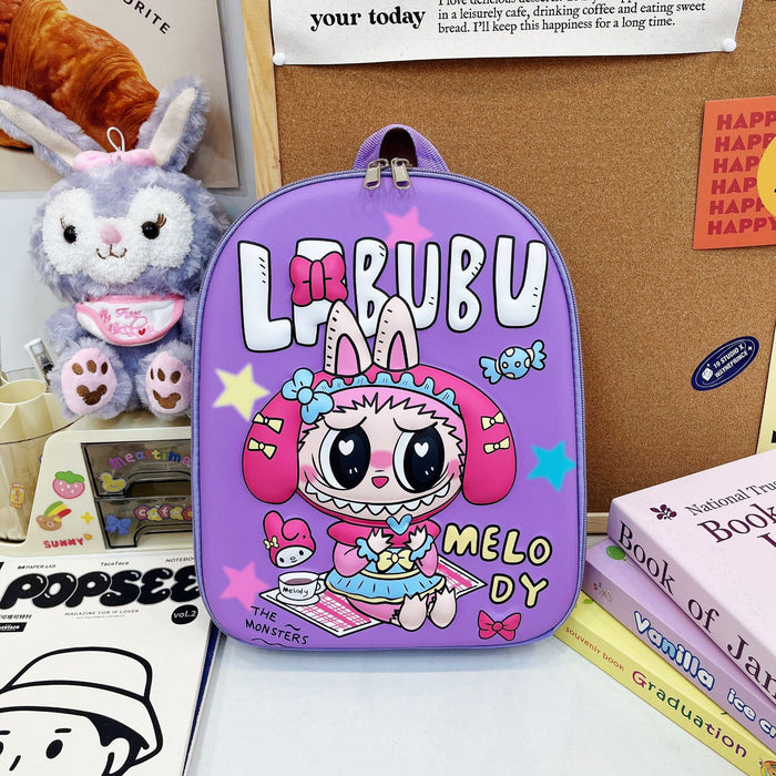 Wholesale Bag Cloth Backpack for Boys and Girls Kindergarten School Bag Baby Cartoon Hard Shell Bag
