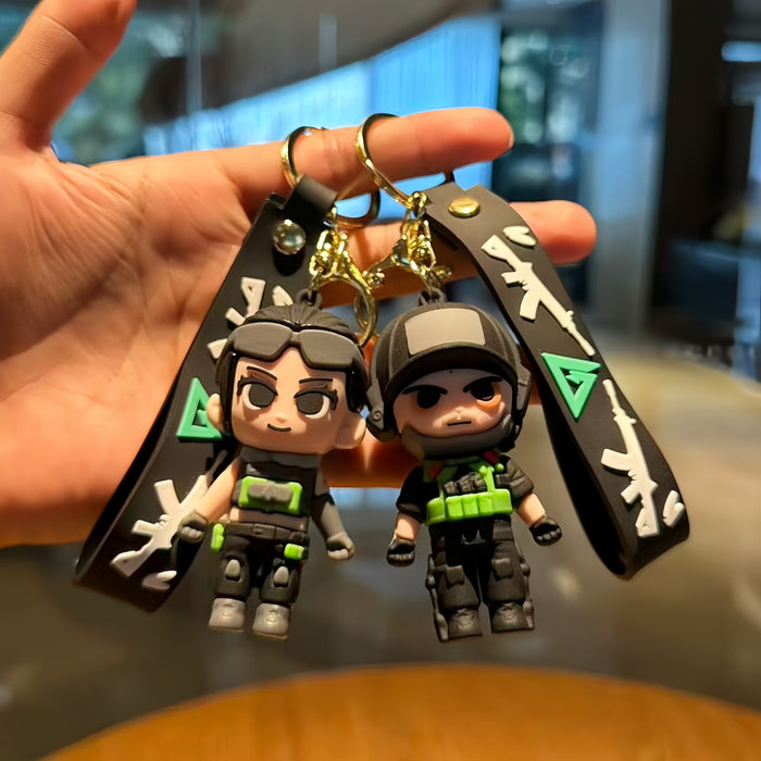 Wholesale Dragon peripheral large figurine keychain