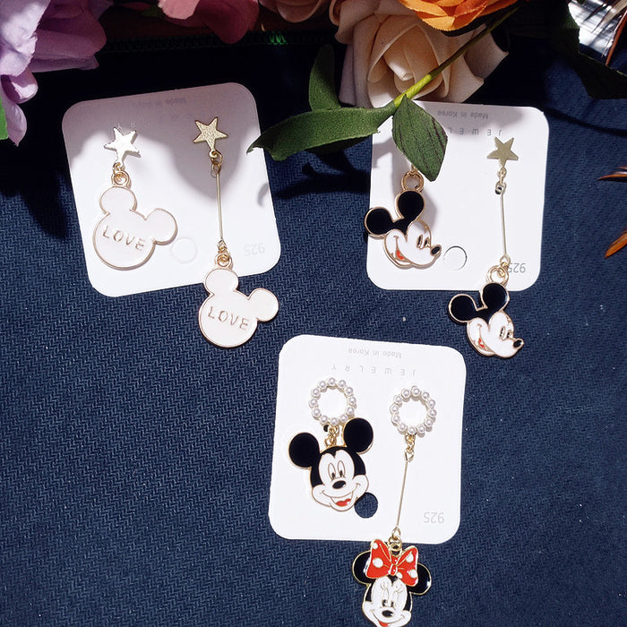 Wholesale Cute Cartoon Alloy Earrings JDC-ES-Xiaox008