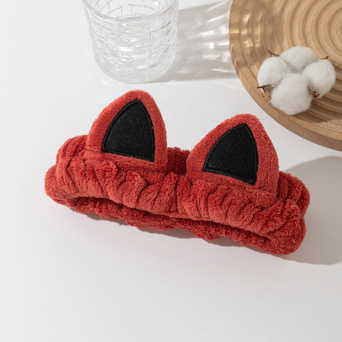 Wholesale Women' s thickened cartoon cat ear headband