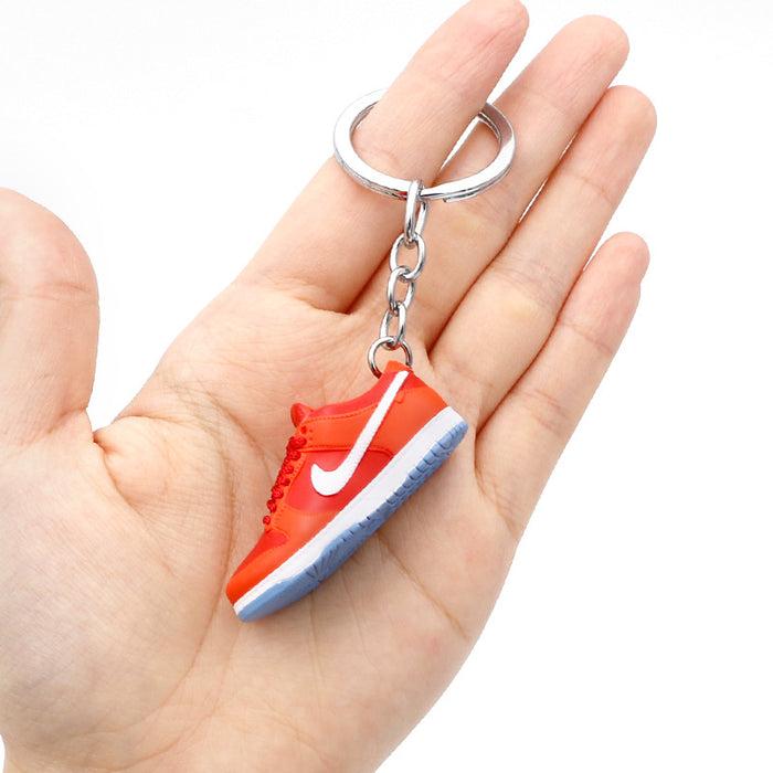 Wholesale PVC Basketball Shoe Model Keychain JDC-KC-QLPing016