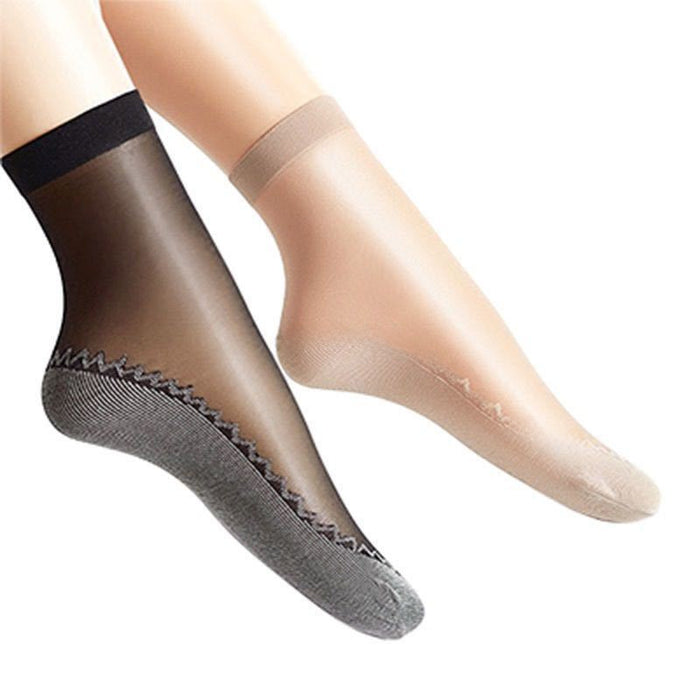 Wholesale Silk stockings, short socks, cotton soles, sweat absorbing and anti slip socks, anti hook silk midsole
