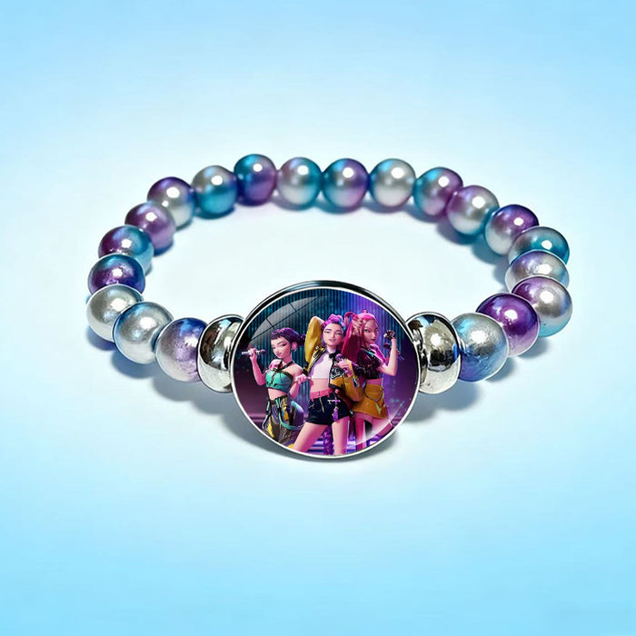 Wholesale KPOP Couple leather braided bracelet