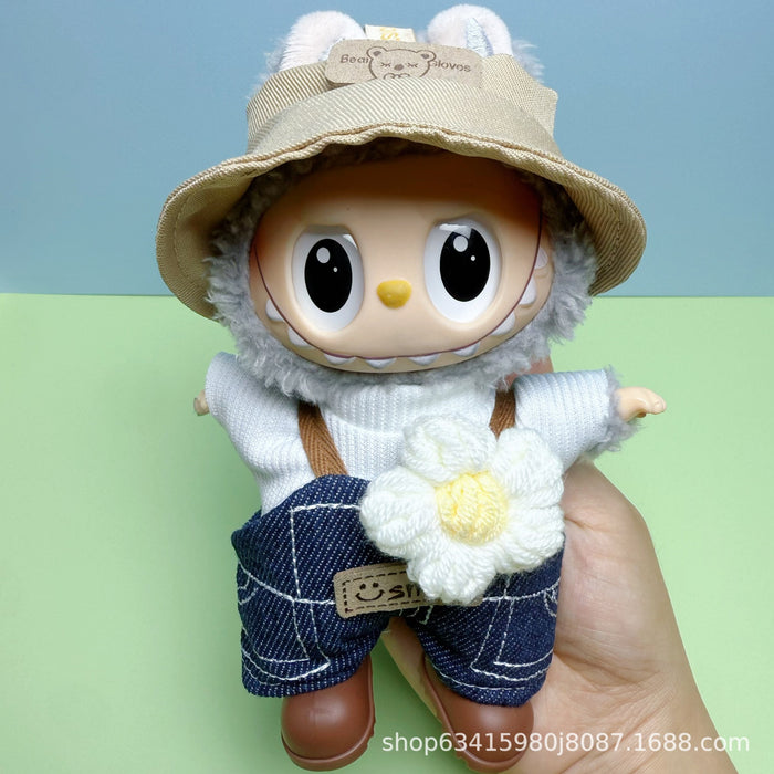 Wholesale Doll clothes can be worn and replaced with plush clothes and accessories