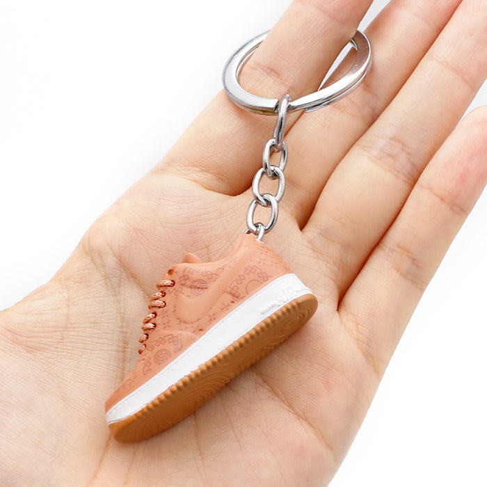 Wholesale PVC Shoe Model Keychain JDC-KC-QLPing004