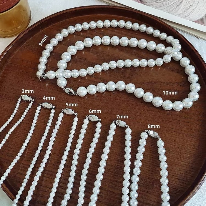 Wholesale Pearl necklace, women's light luxury internet celebrity temperament, simple and high-end feeling, collarbone chain
