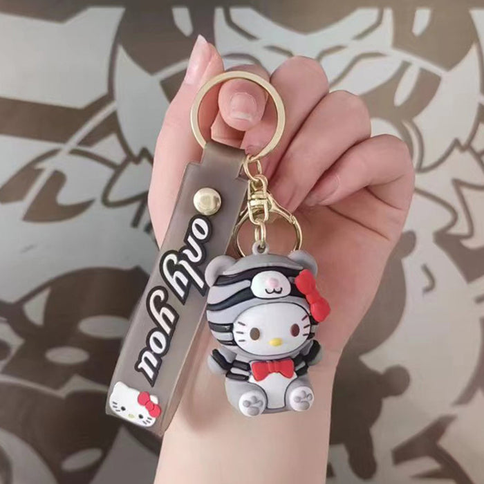 Wholesale Cartoon Silicone Doll Keychain JDC-KC-HaoXi020