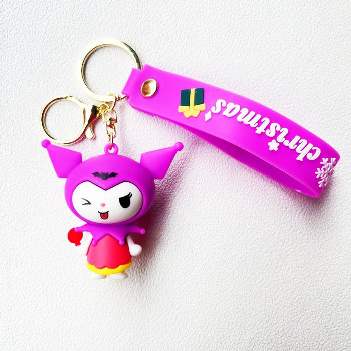 Wholesale PVC Cartoon Doll Keychain JDC-KC-WuYi214