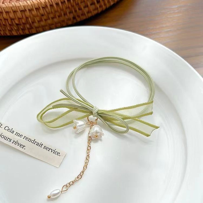 Wholesale Hairbands with high-end feel, high elasticity, rubber bands, bow ties, and headband