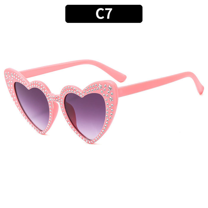 Wholesale Diamond-encrusted Love PC Sunglasses JDC-SG-XIa082