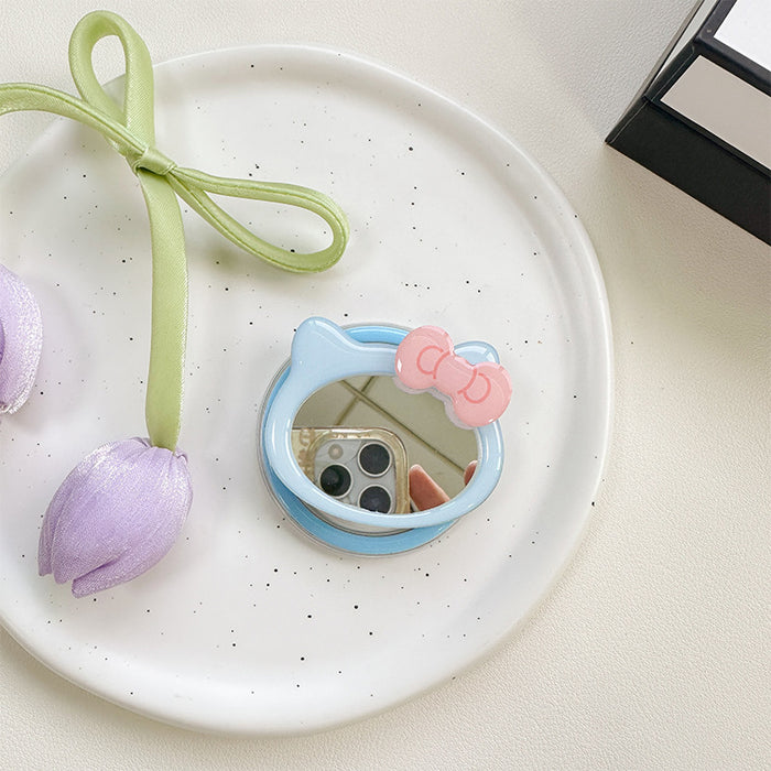 Wholesale Bowknot mirror Phone stand