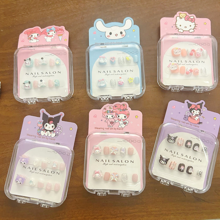 Wholesale children Cat-shaped nail stickers