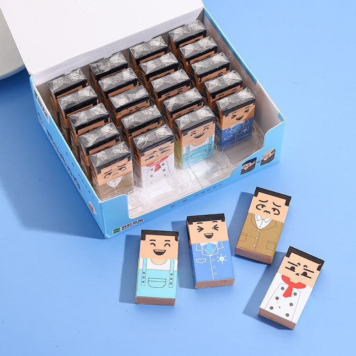 Wholesale Creative old man bald eraser