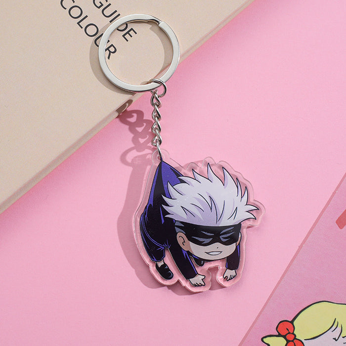 Wholesale Cartoon Cute Acrylic Keychain JDC-KC-AnDao010