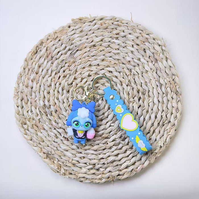 Wholesale Cute Cartoon 3D Keychain Pendant PVC Bag Charm Backpack Accessory Party Gift
