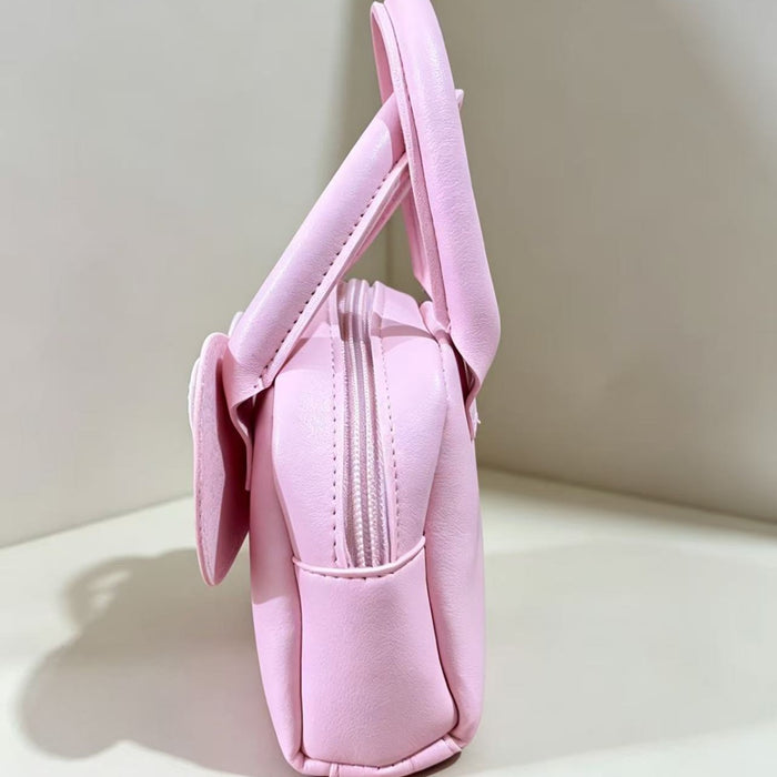 Wholesale Cute Butterfly Bow Handbag for Girls Crossbody PU Leather Purse MOQ≥2