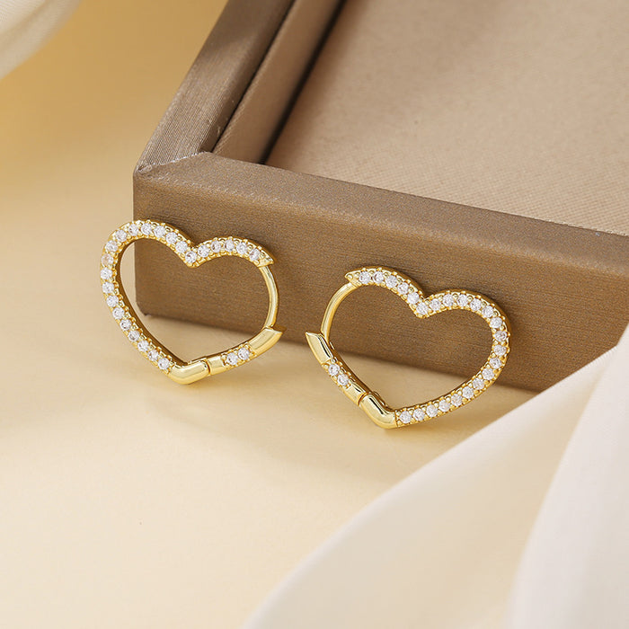 Wholesale Heart-shaped earrings for women