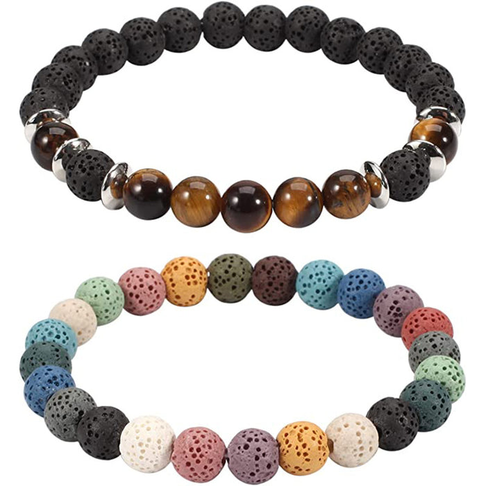 Wholesale Volcanic Stone Bracelet JDC-BT-LongR012