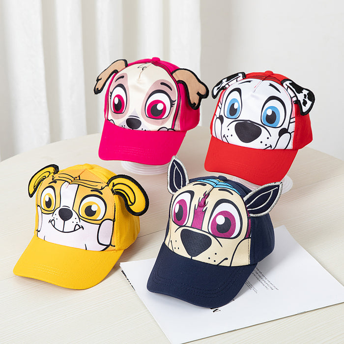 Wholesale Cotton Children's Three-dimensional Print Dog Ears Baseball Cap JDC-FH-WeiShang004