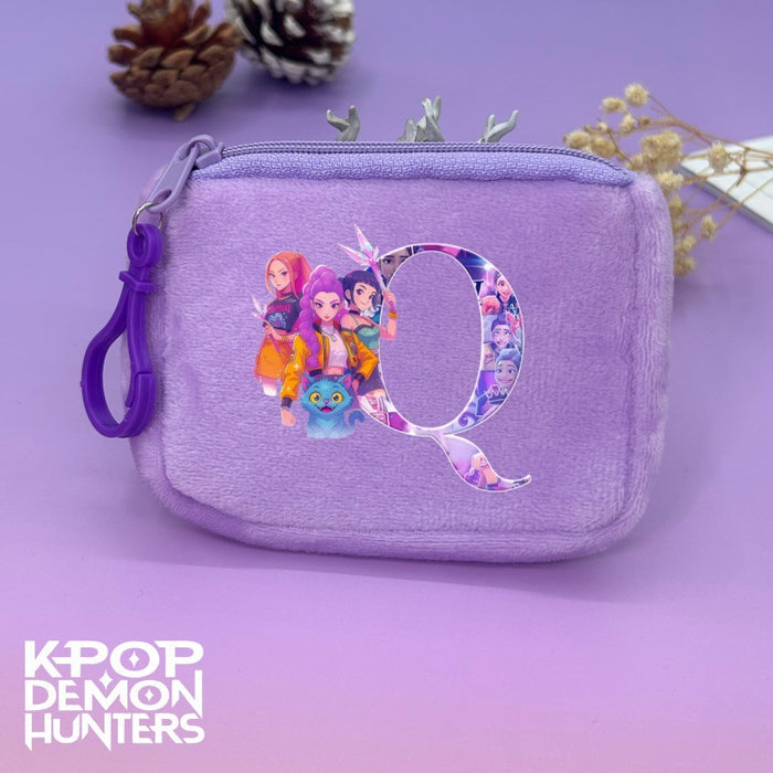 Wholesale Plush Anime Coin Purse Zipper Wallet K Pop  Cute Cartoon Design Unisex Fashion Accessory