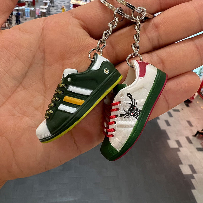 Wholesale PVC Mini Board Shoe Keychain (F) JDC-KC-XingS011