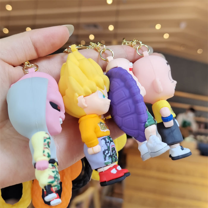 Wholesale Cartoon Silicone Keychains (F) JDC-KC-ZhuoRan002