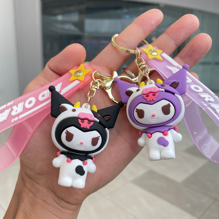Wholesale Keychain Cute Doll Car Keychain Men's and Women's Bag Pendant