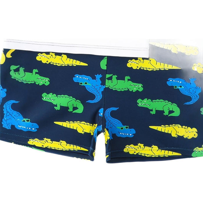 Wholesale Swimming trunks cartoon high elasticity quick drying swimsuit hot spring swimming shorts