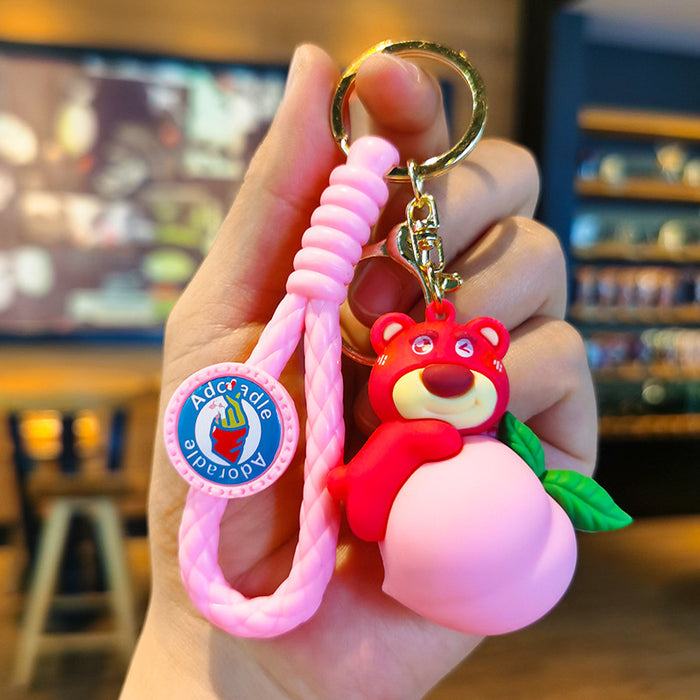 Wholesale Cartoon Doll Silicone Keychain JDC-KC-Tingm269