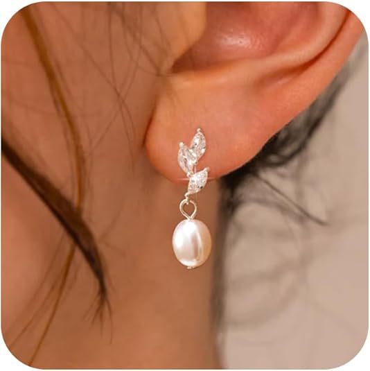 Wholesale Personalized earrings, temperament, pearl earrings, jewelry