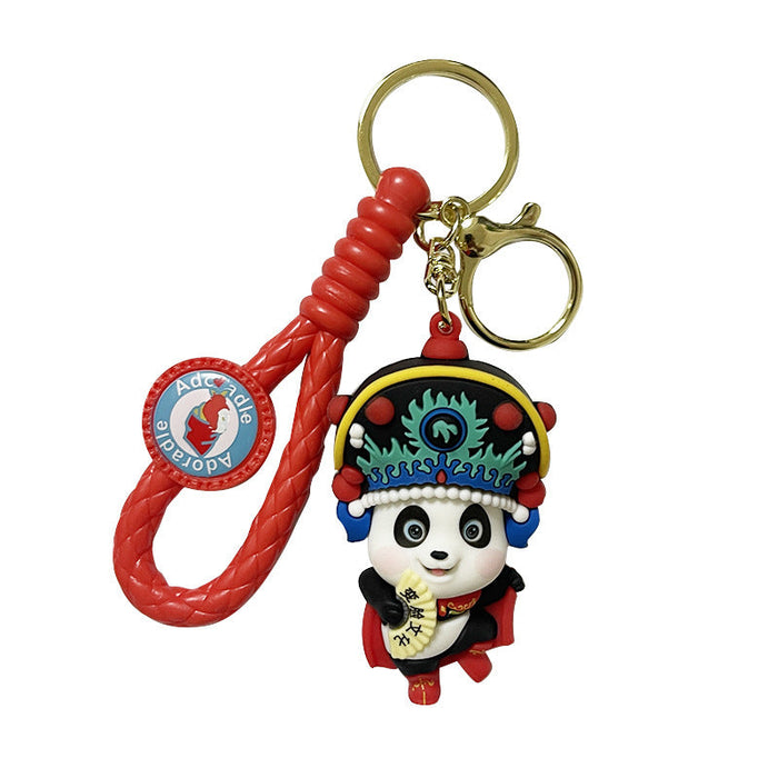 Wholesale Peking Opera Panda Keychain JDC-KC-OuBu004