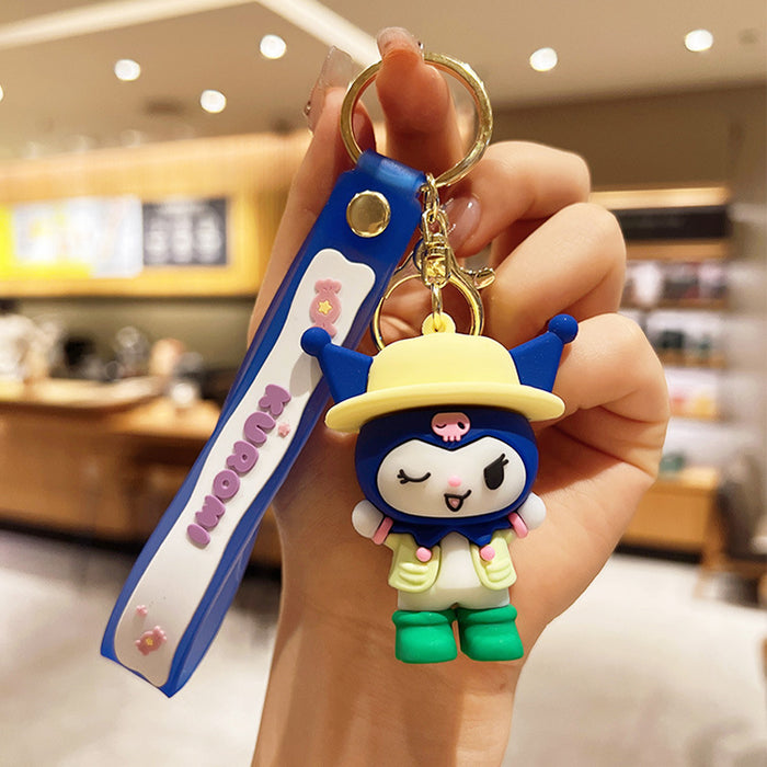 Wholesale Cartoon Doll Silicone Keychain (S) JDC-KC-JuJi006