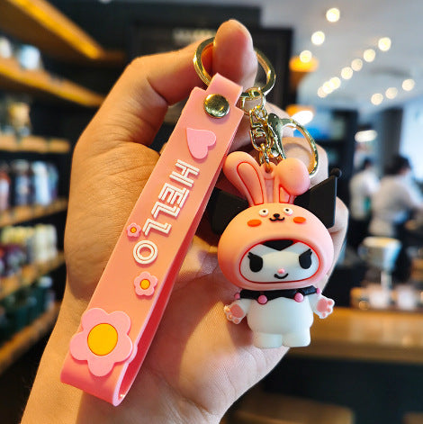 Wholesale PVC Cartoon Doll  Keychain JDC-KC-Benxin010