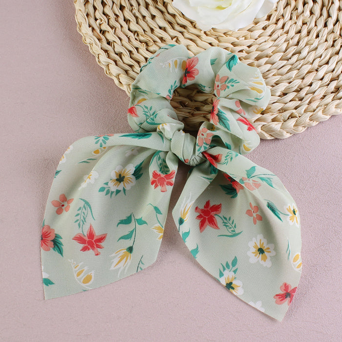 Wholesale hair tie hair ring Easter rabbit ear intestine ring hair accessories