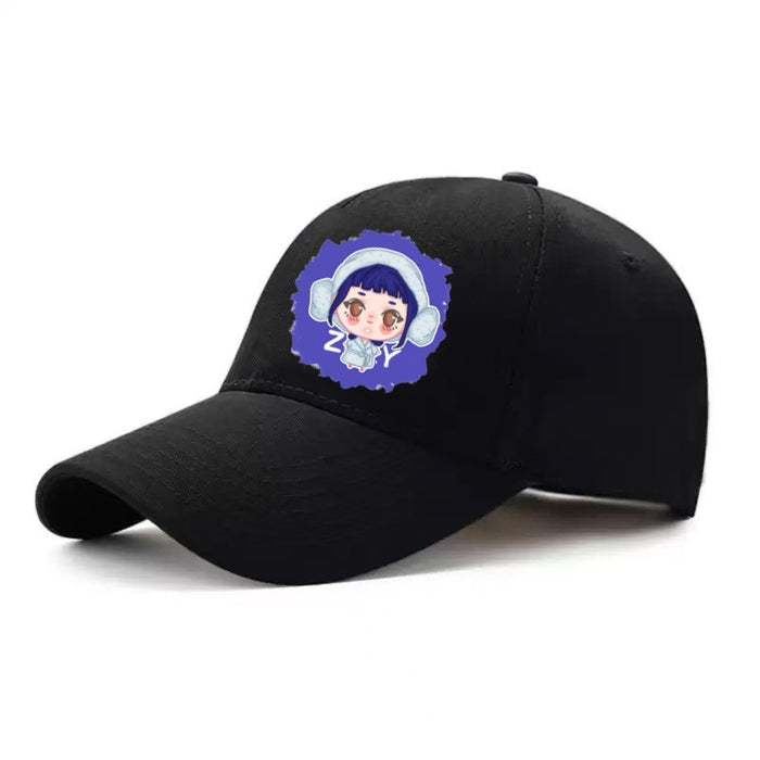 Wholesale Kpop style colorful baseball cap outdoor original design cotton polyester hat